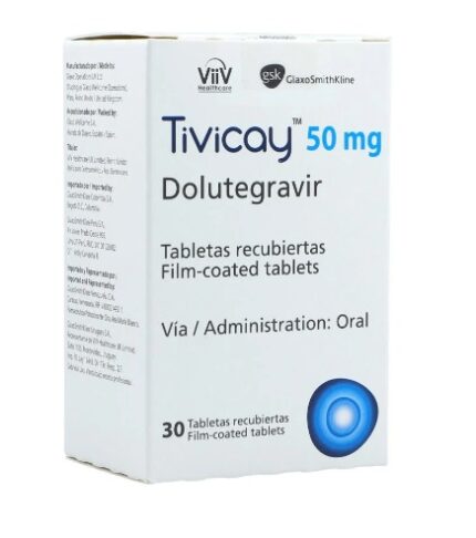 Tivicay - Dolutegravir - 50 mg - 30 tabletas - Gsk