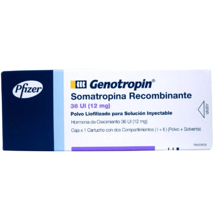 Genotropin - Somatropina 36 UI (12mg) - Pfizer