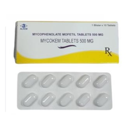 Micofenolato Mofetilo - 500mg - Alkem - 50 tabletas