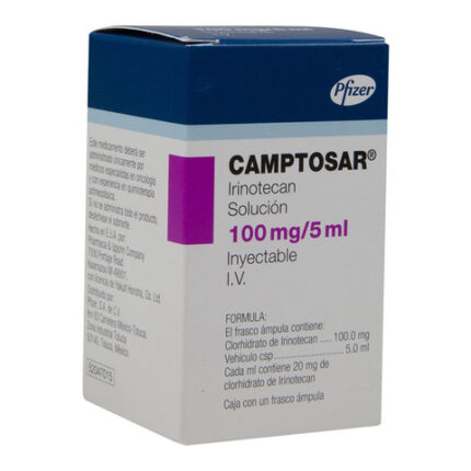 Irinotecan - 100 mg - Camptosar - Pfizer - Estados Unidos