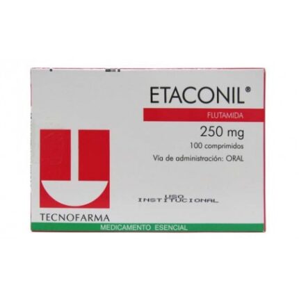 Etaconil - Flutamida - 250mg - 100 comprimidos - Tecnofarma