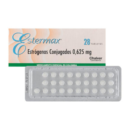 Estermax- Estrógenos Conjugados - 28 tabletas - 0.625mg - Chalver